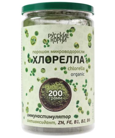 Russian roots Chlorella micro -crossbars