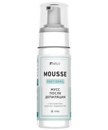 MILV Mousse after depilation with seaweed extract