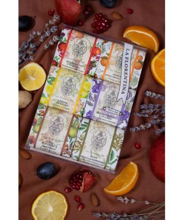 LA FLORENTINA Soap toilet perfumed set fruit gardens - Buy Online on GoSupps.com