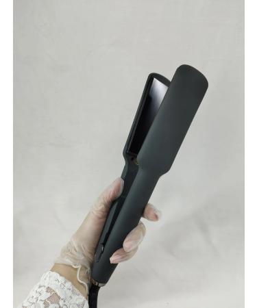 Iconic Hair Ironing Wide Titanium plates Gray matte - Buy Online on GoSupps.com