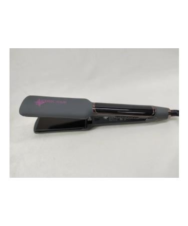 Iconic Hair Ironing Wide Titanium plates Gray matte - Buy Online on GoSupps.com