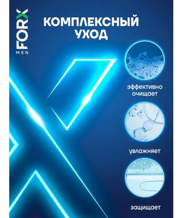 FORX Shampoo 3 in 1 male deep purification 400 ml - Buy Online on GoSupps.com