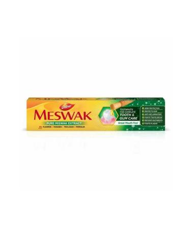 Indian world Dabur Meswak Toothpaste Ayurvedic 2 pcs - Buy Online on GoSupps.com