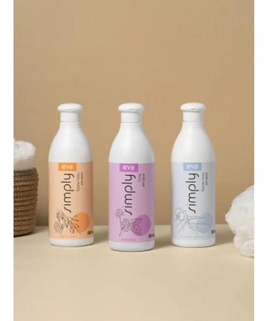 Eva Cream-gel shower with silk and cotton 500ml - Buy Online on GoSupps.com