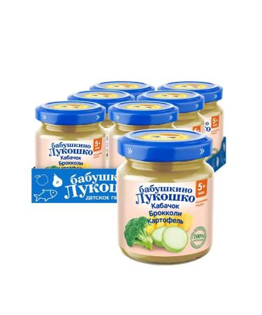 grandma's basket Broccoli potatoes 100 g x 6 pcs - Buy Online on GoSupps.com