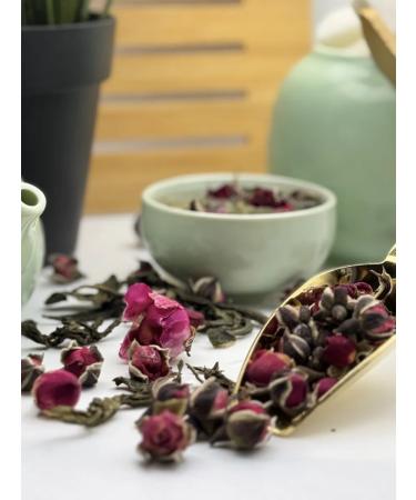 Chinese Tea King Tea flower buds dried roses 100g - Buy Online on GoSupps.com