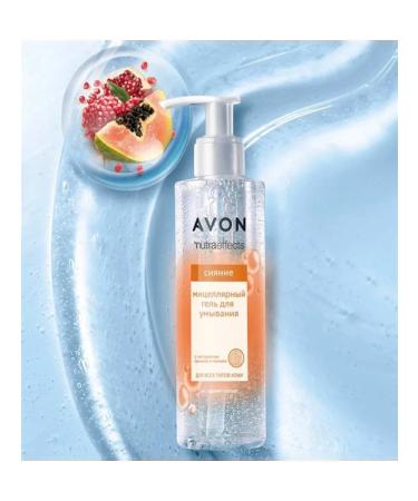 AVON Softening micellar gel for washing nutraffects - Buy Online on GoSupps.com
