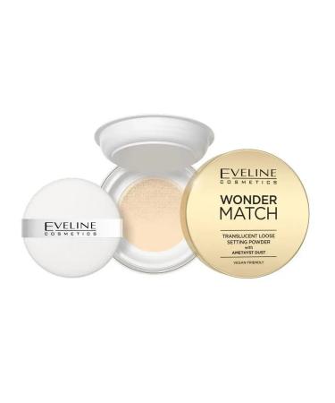EVELINE Long -sleeping powder with amethyst dust Wonder Match 6 g