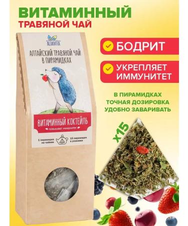 ALTAIVITA Vitamin cocktail herbal tea in pyramids 60 g