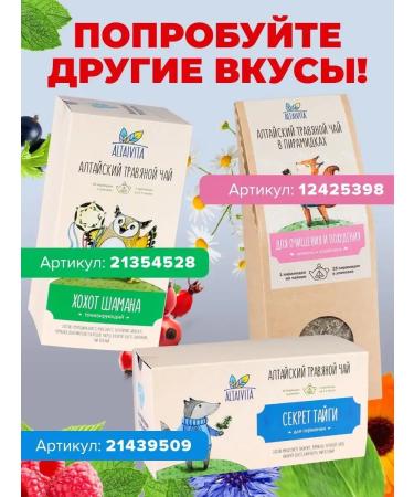 ALTAIVITA Herbal tea Princess of Siberia 30 g 10 pyramids per kettle - Buy Online on GoSupps.com