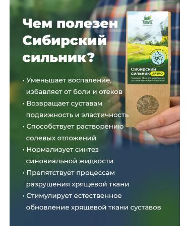 ALTAIVITA Siberian siblon for joints with a scattering 6 pcs 100 grams - Buy Online on GoSupps.com