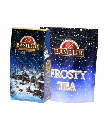 Tea black basilur frosty night 2 pcs - Buy Online on GoSupps.com
