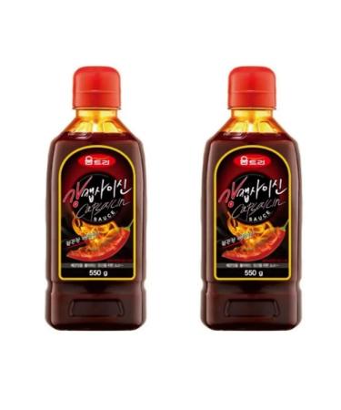 Woomtree Capsaicin sauce is acute capsaicin 550 g 2 pcs