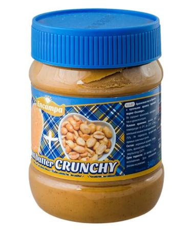 Encampa Arachis paste Crunchy 340 g 2 pcs - Buy Online on GoSupps.com