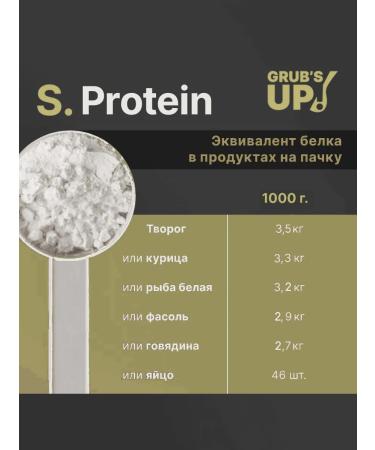 Grub's up Protein s.protein mushrooms with sour cream 1 kg - Buy Online on GoSupps.com