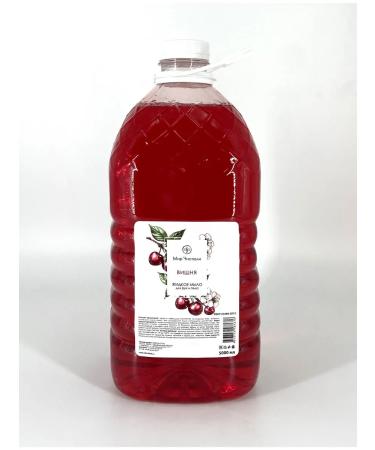 The World of Cleanliness Liquid soap for hands and body "Cherry" 5 liters - Buy Online on GoSupps.com