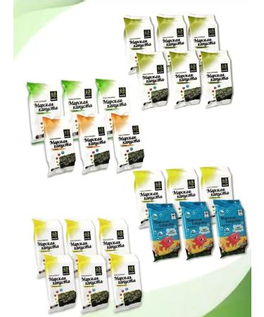 Midori Set of seaweed chips - Buy Online on GoSupps.com
