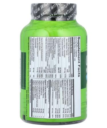 NATURELO Multivitamins for men 120 capsules - Buy Online on GoSupps.com