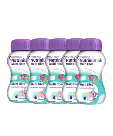 Nutricia Nutridrink with dietary fiber 200 ml (5 pcs.)