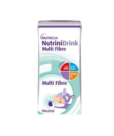 Nutricia Nutridrink with dietary fiber 200 ml (5 pcs.) - Buy Online on GoSupps.com