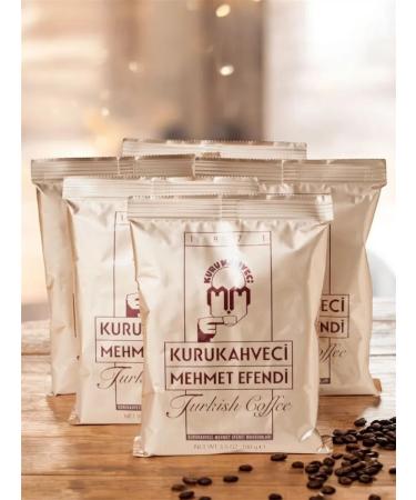 KURUKAHVECI MEHMET EFENDI Turkish ground coffee Mehmet Efendi in a pack of 3pcs 100 g - Buy Online on GoSupps.com