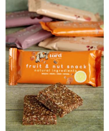 LORDCHCO Baton Lord Fruit Snack 4 pcs. Almonds carrots - Buy Online on GoSupps.com
