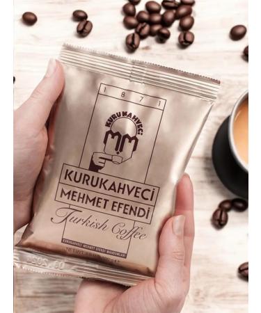 KURUKAHVECI MEHMET EFENDI Turkish ground Coffee Mehmet Efendi in a pack of 5pcs 100 g - Buy Online on GoSupps.com