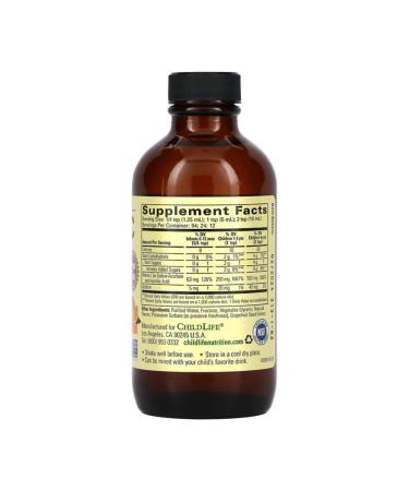 ChildLife Essentials vitamin C in liquid form orange taste 118.5 - Buy Online on GoSupps.com