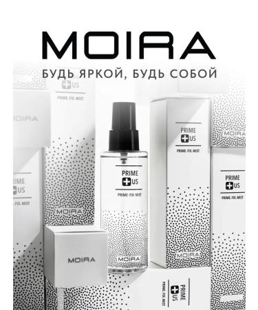 MOIRA Primer 3 in 1 fixator for makeup mist - Buy Online on GoSupps.com