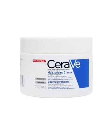 CeraVe Cream + face and body lotion for dry and very dry skin - Buy Online on GoSupps.com