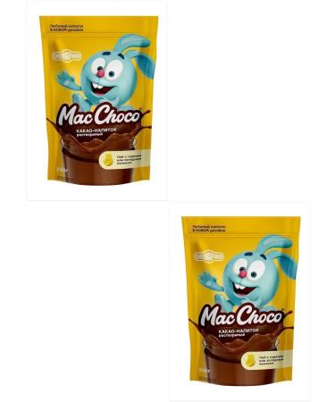 MacChoco Cocoa drink Smeshariki Pouch 235 g 2 pcs