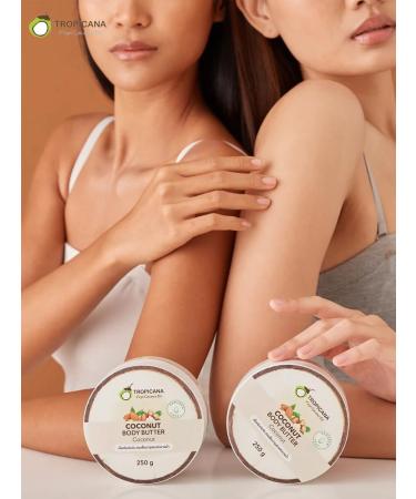 TROPICANA Cream Batter for Body Coconut 250 gr - Buy Online on GoSupps.com