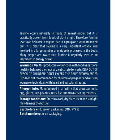 Scitec Nutrition Amino acid Taurine Taurine 90 caps - Buy Online on GoSupps.com