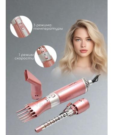 Hair dryer with 7-in-1 attachments - Buy Online on GoSupps.com