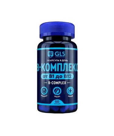 GLS pharmaceuticals B-complex 60 capsules