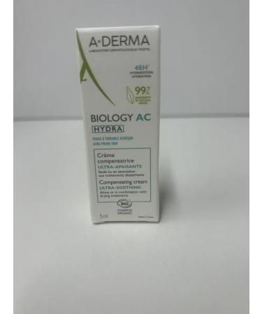 ADERMA Biology AC Hydra Cream Restoring skin balance 5 ml - Buy Online on GoSupps.com