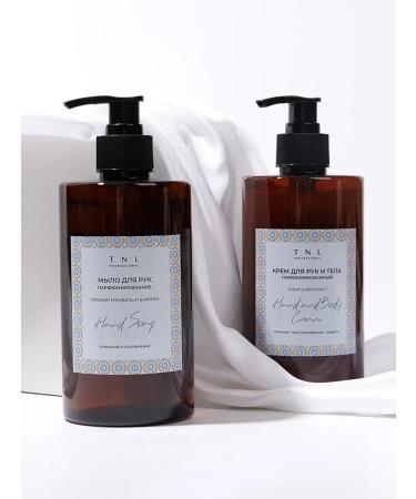TNL PROFESSIONAL Hand liquid soap perfumed bitter almonds and saffron - Buy Online on GoSupps.com