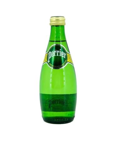 Perrier Water Mineral Perry 0.33 l 4pcs glass - Buy Online on GoSupps.com