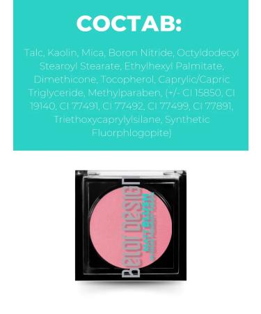 BELOR DESIGN Face blush dry Matt Touch tone 202 - Buy Online on GoSupps.com