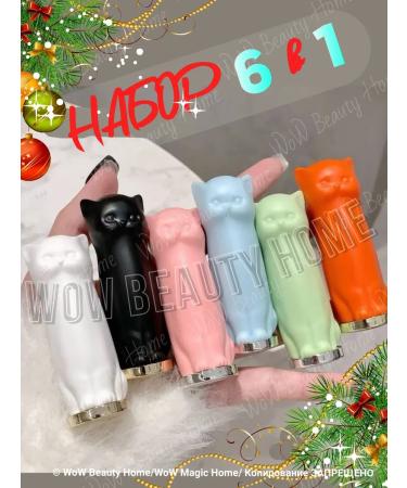 EVA Mosaic Lip balm "6 cats"