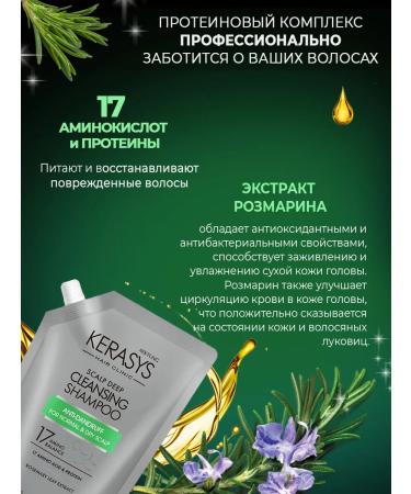 KeraSys Shampoo for the treatment of scalp 500 ml (stock) - Buy Online on GoSupps.com