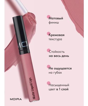 MOIRA Lipstick lip liquid matte tint 09 tickle - Buy Online on GoSupps.com