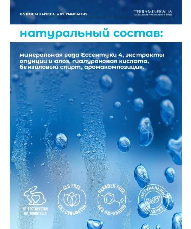 TERRAMINERALIA Mineral water for a face with hyaluronic acid 100 ml - Buy Online on GoSupps.com