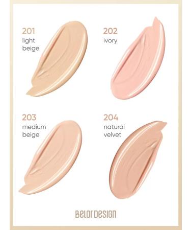 BELOR DESIGN Tonal face cream matting tone 202 - Buy Online on GoSupps.com