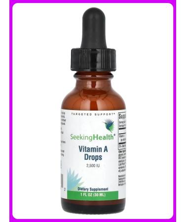 Seeking Health Vitamin A 1500 g drops 30 ml - Buy Online on GoSupps.com