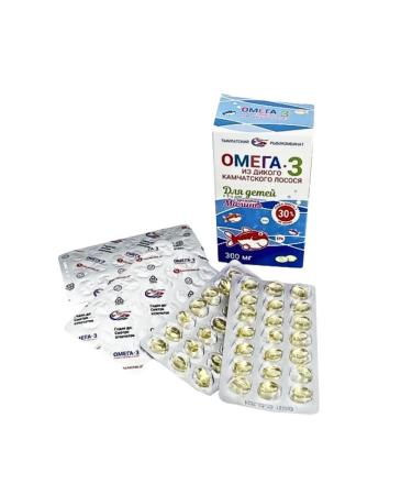 SALMONI A Omega-3 for children capsules 300 mg 84 pcs 2UP - Buy Online on GoSupps.com