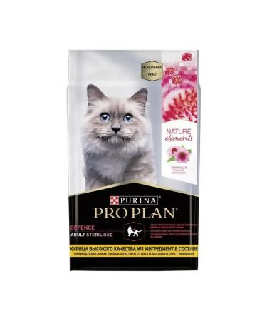 Purina Pro Plan Feed for sterilized cats Nature Elements chicken 1.4 kg - Buy Online on GoSupps.com
