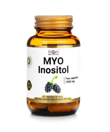 Energy Bio Systems Mio Inositol 1000 mg 60 capsules - Buy Online on GoSupps.com