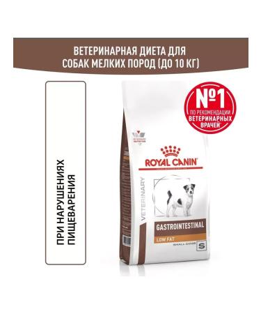 ROYAL CANIN Dry gastrointestinal low fat stern 1 kg - Buy Online on GoSupps.com