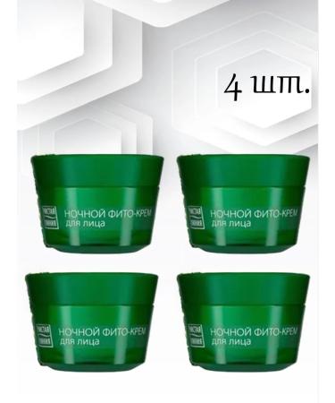 Clean line Night arnica cream and honeysuckle 4 pc*45 ml